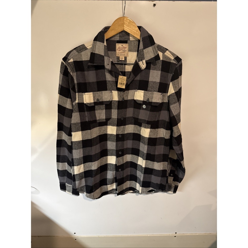 American Eagle Outfitters Heritage Plaid Flannel Button Up Shirt Men's Medium